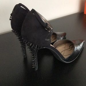 Sam &Libby ankle strap spiky heels